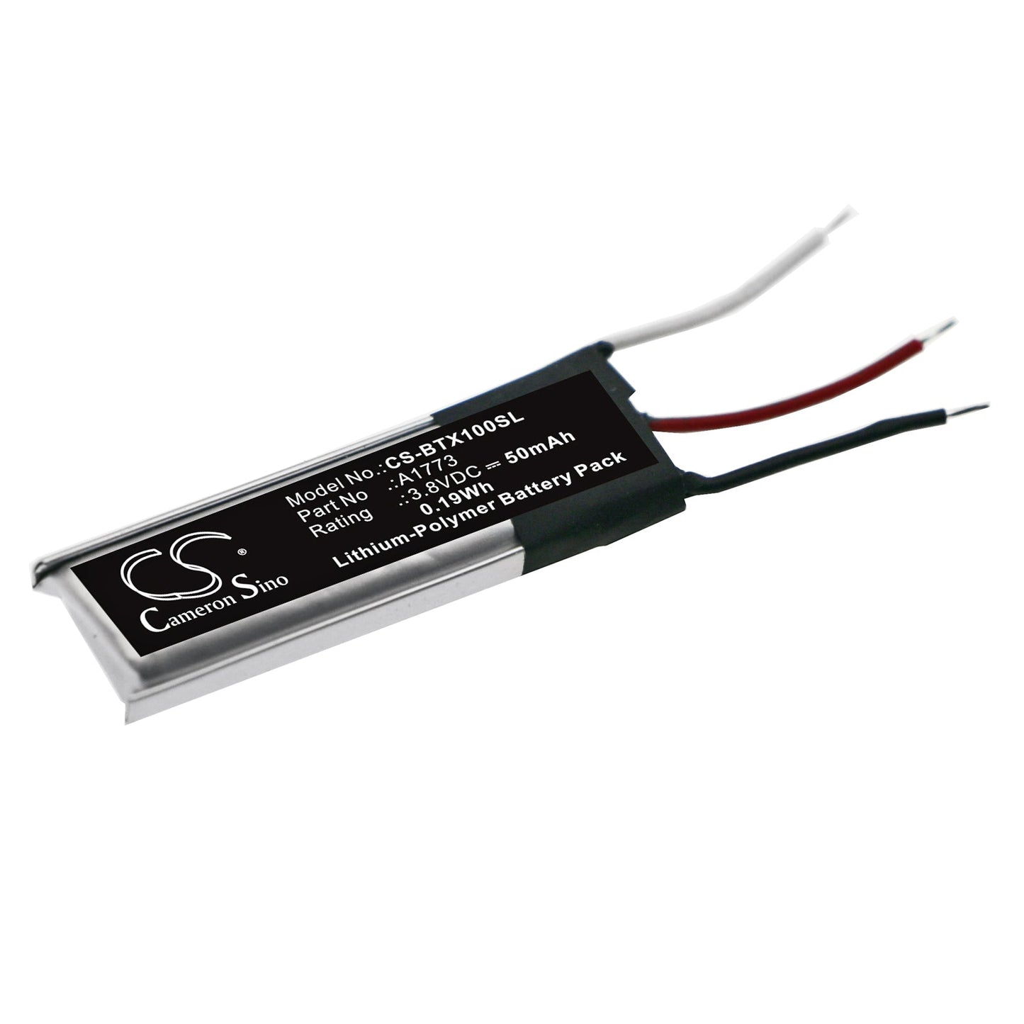 Replacement Battery for Beats Beats X – Wireless Headset – 50mAh / 0.19Wh / 3.8V