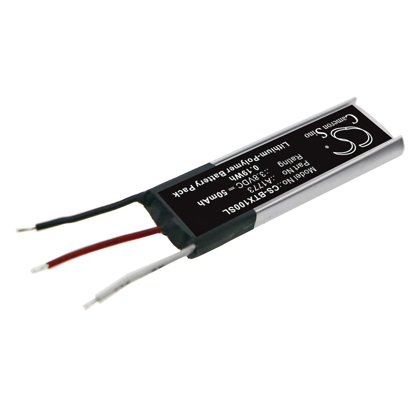Replacement Battery for Beats Beats X – Wireless Headset – 50mAh / 0.19Wh / 3.8V
