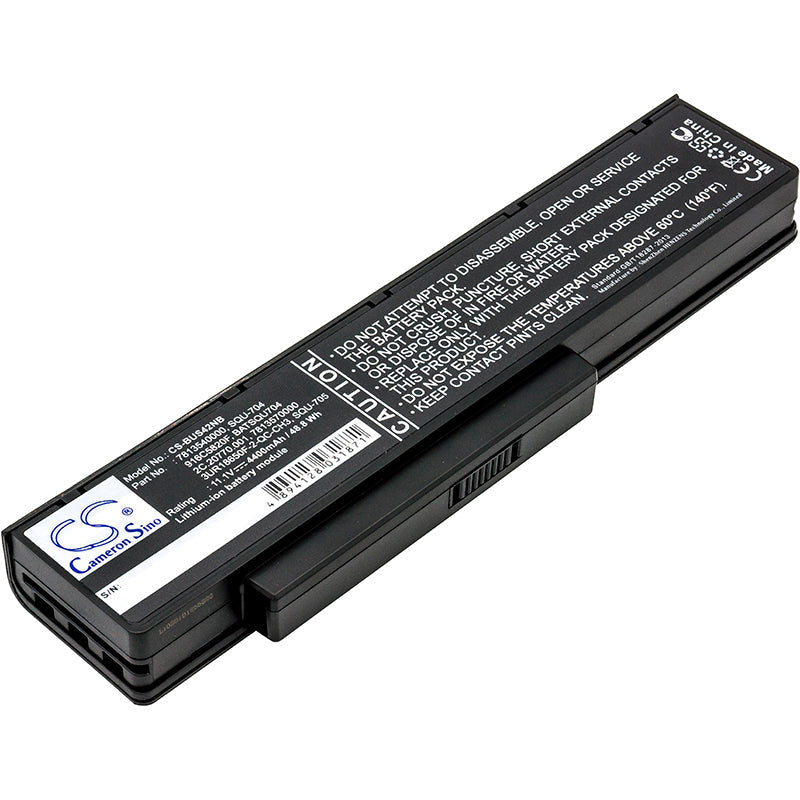 Replacement Battery for BenQ  JoyBook A52 – Notebook, Laptop – 4400mAh / 48.84Wh / 11.1V
