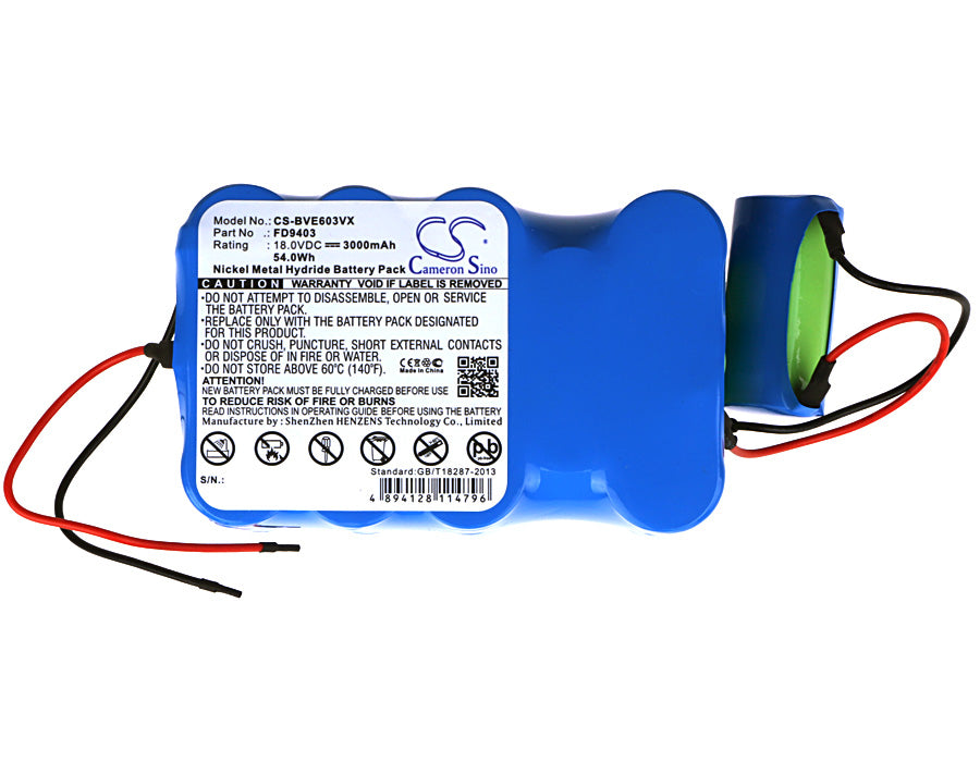 Replacement Battery for Bosch BBHM1CMGB/01, BBHMOVE4, BBHMOVE4/01, – 3000mAh / 54.00Wh