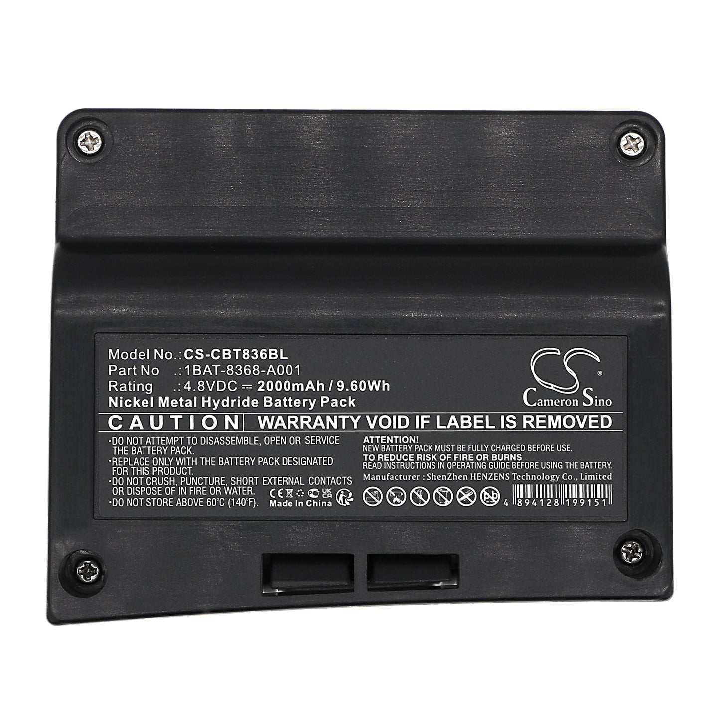 Replacement Battery for Cattron Theimeg Laird LRC-S – Crane Remote Control – 2000mAh / 9.60Wh / 4.8V