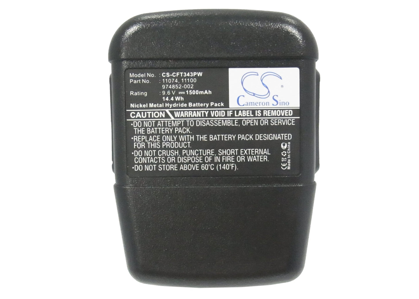 Replacement Battery for Craftsman  11343 – Power Tools – 1500mAh / 9.6V