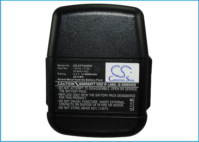 Replacement Battery for Craftsman  11343 – Power Tools – 3000mAh / 9.6V