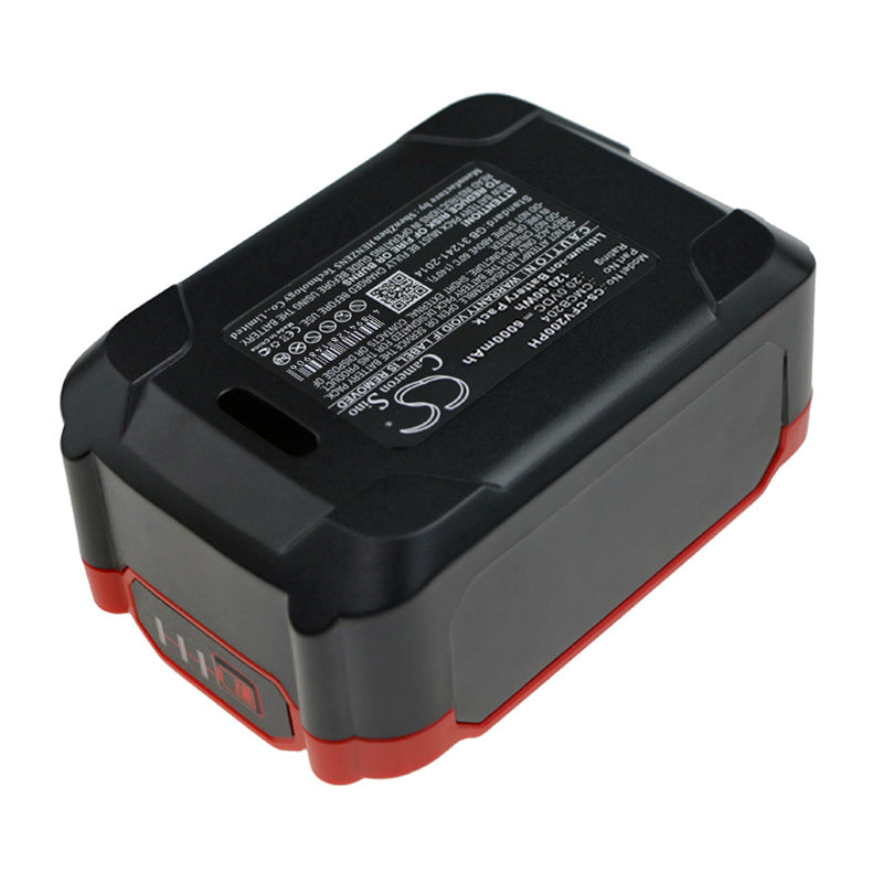 Replacement Battery for Craftsman  16GA Straight Finish Nailer – Power Tools – 6000mAh / 120.00Wh / 20.0V