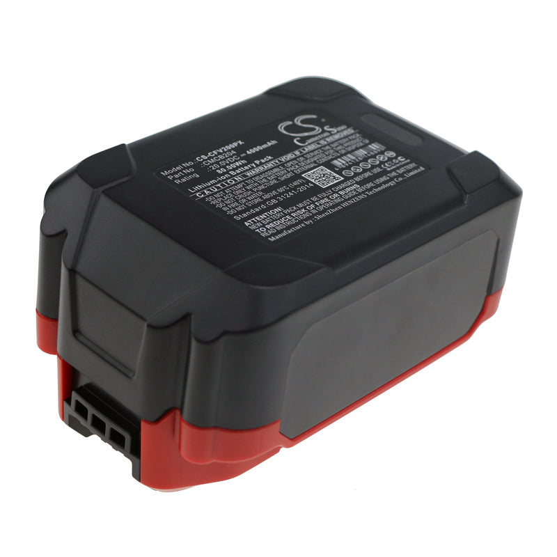 Replacement Battery for Craftsman 16GA Straight Finish Nailer – Power Tools – 4000mAh / 80.00Wh / 20.0V