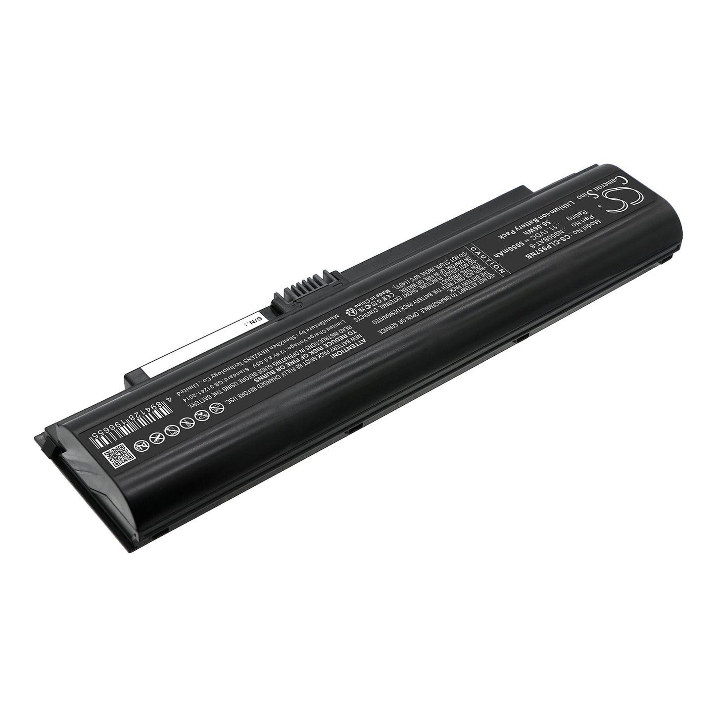 Replacement Battery for Clevo  N950KP6 – Notebook, Laptop – 5050mAh / 56.06Wh / 11.1V