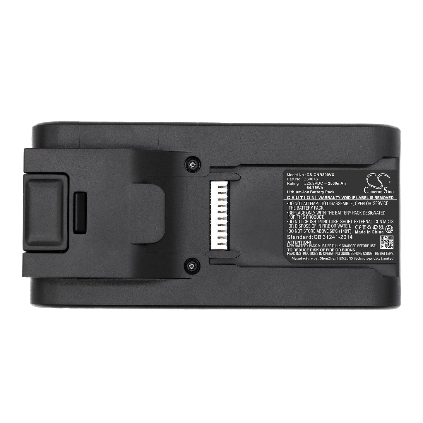 Replacement Battery for CECOTEC 05498, Conga Rockstar 600 Hero, RockStar 1200 Ultimate Ergofle, – 2500mAh / 64.75Wh