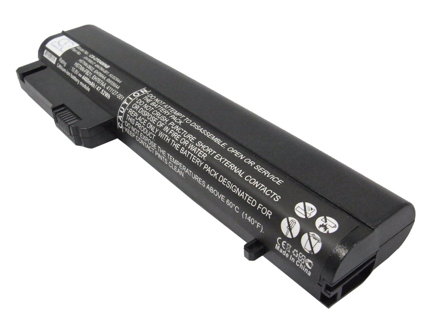 Replacement Battery for Compaq  Business Notebook 2400 – Notebook, Laptop – 4400mAh / 47.52Wh / 10.8V