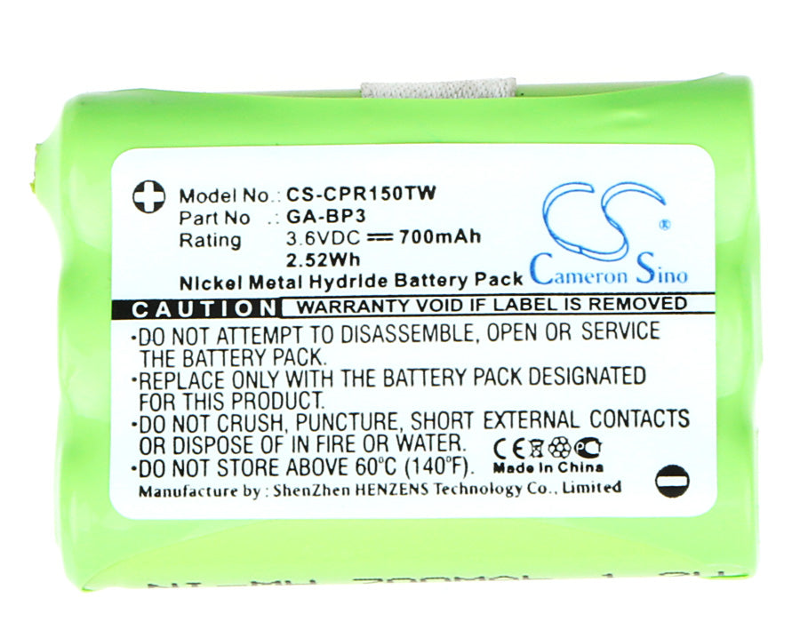 Replacement Battery for Doro WT86 – Two-Way Radio – 700mAh / 2.52Wh / 3.6V