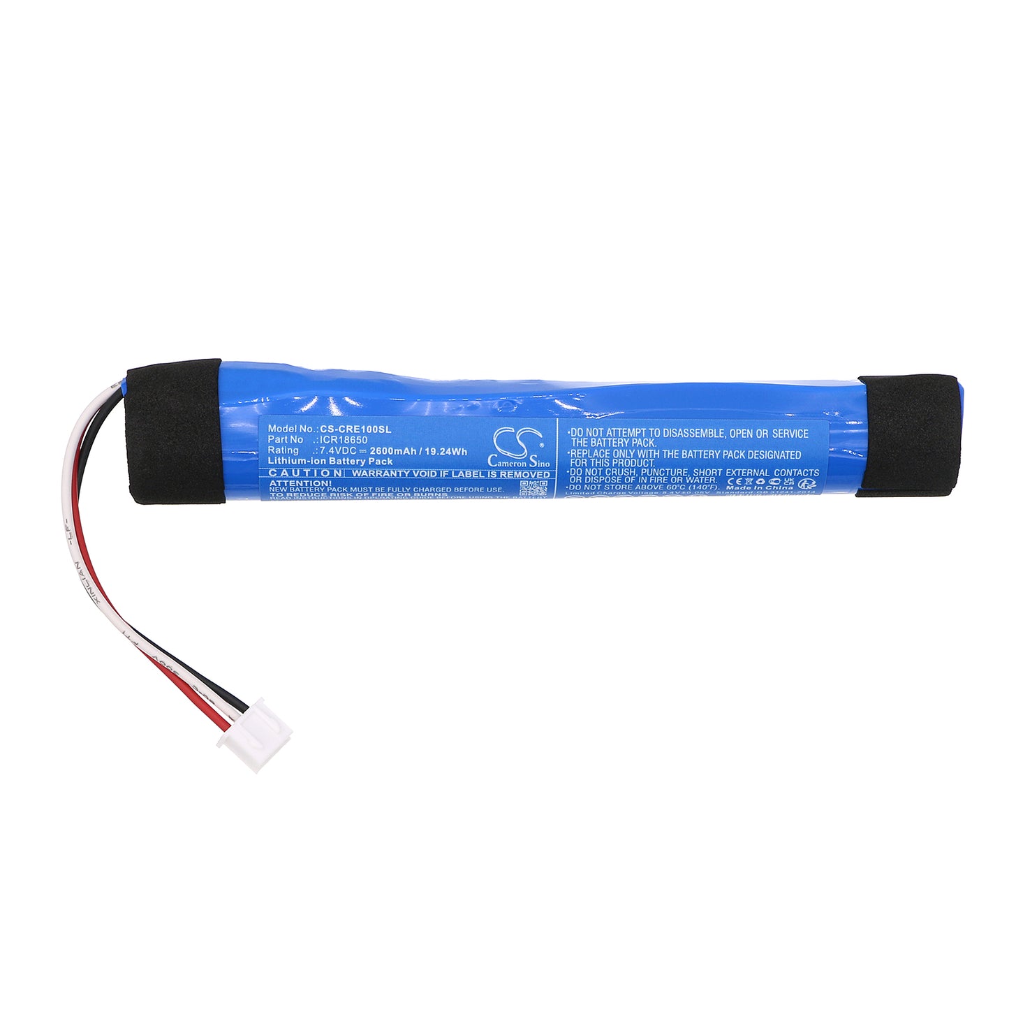 Replacement Battery for Cleer Stage – 2600mAh / 19.24Wh