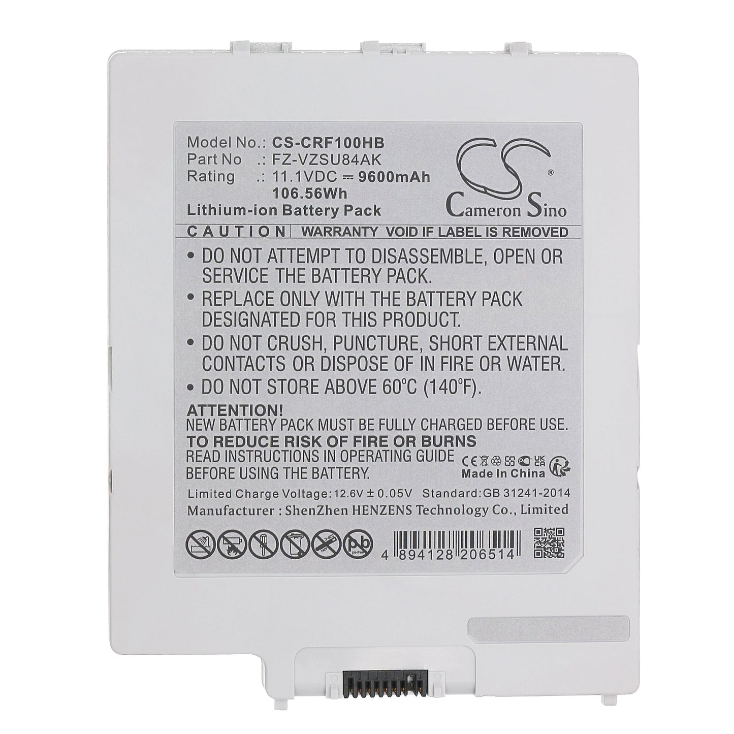 Replacement Battery for Leica CS35 Controller – Notebook, Laptop – 9600mAh / 106.56Wh / 11.1V