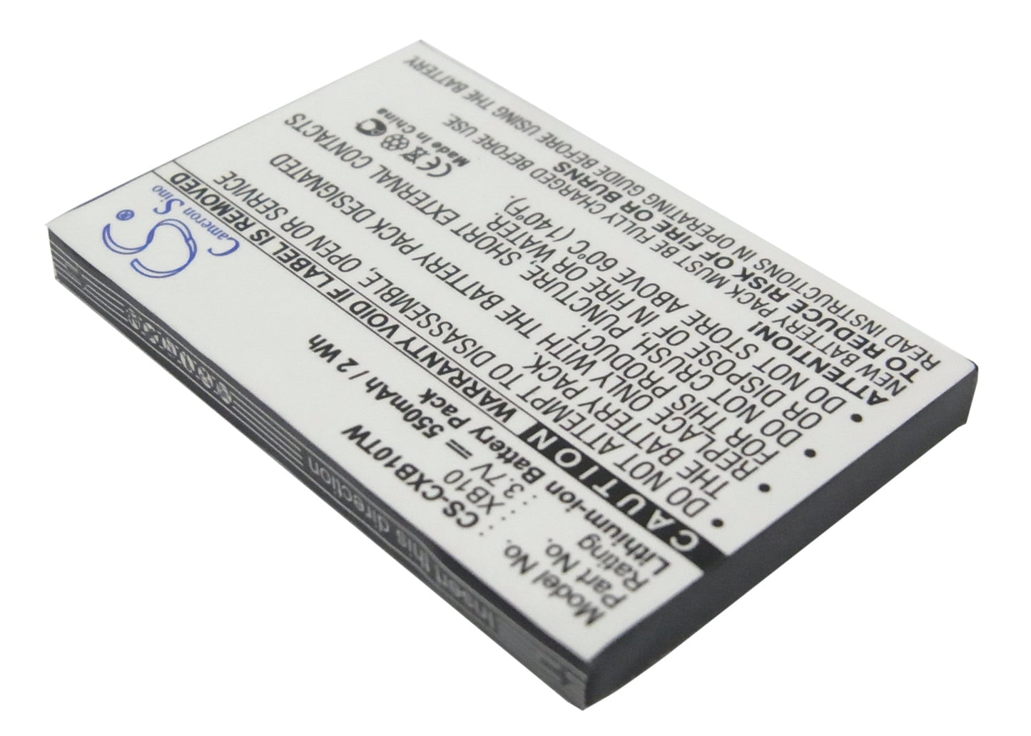 Replacement Battery for Xact Communication Wristlinx x2x – Two-Way Radio – 550mAh / 3.7V