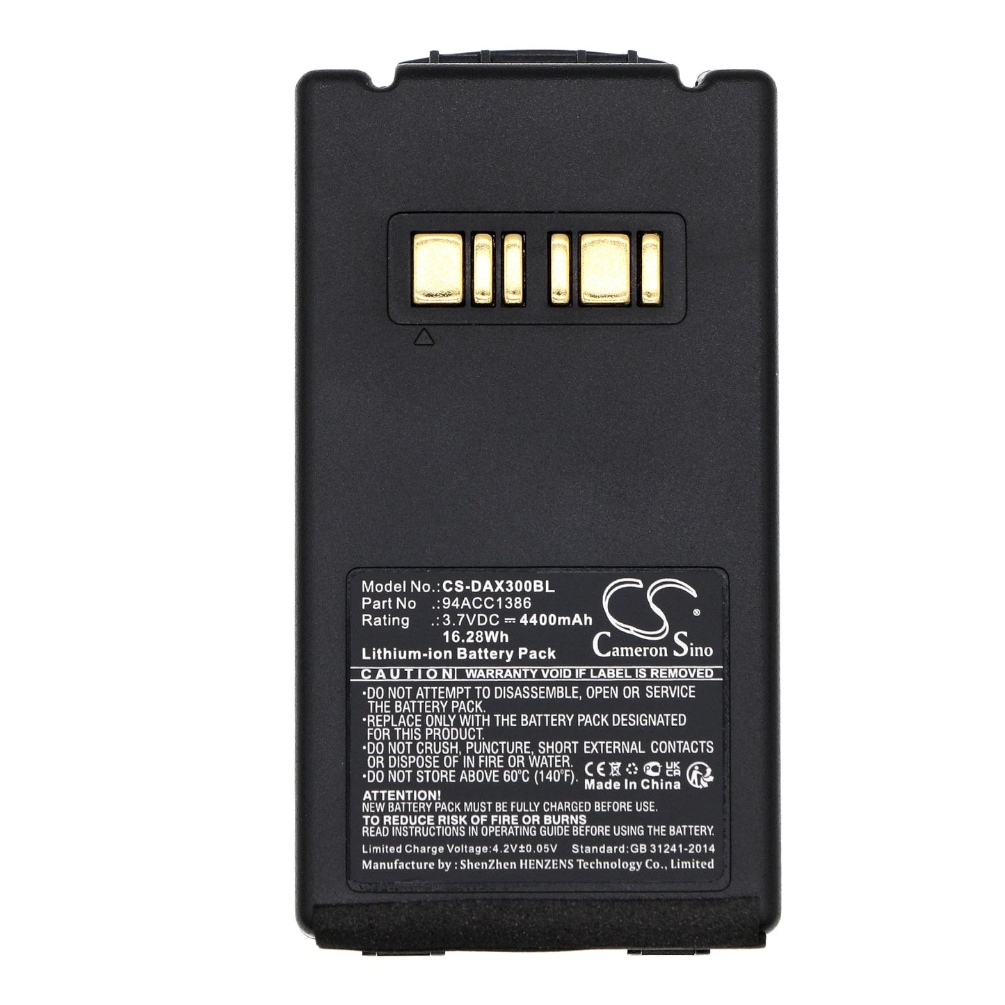 Replacement Battery for Datalogic Falcon X3 – Barcode Scanner – 4400mAh / 16.28Wh / 3.7V