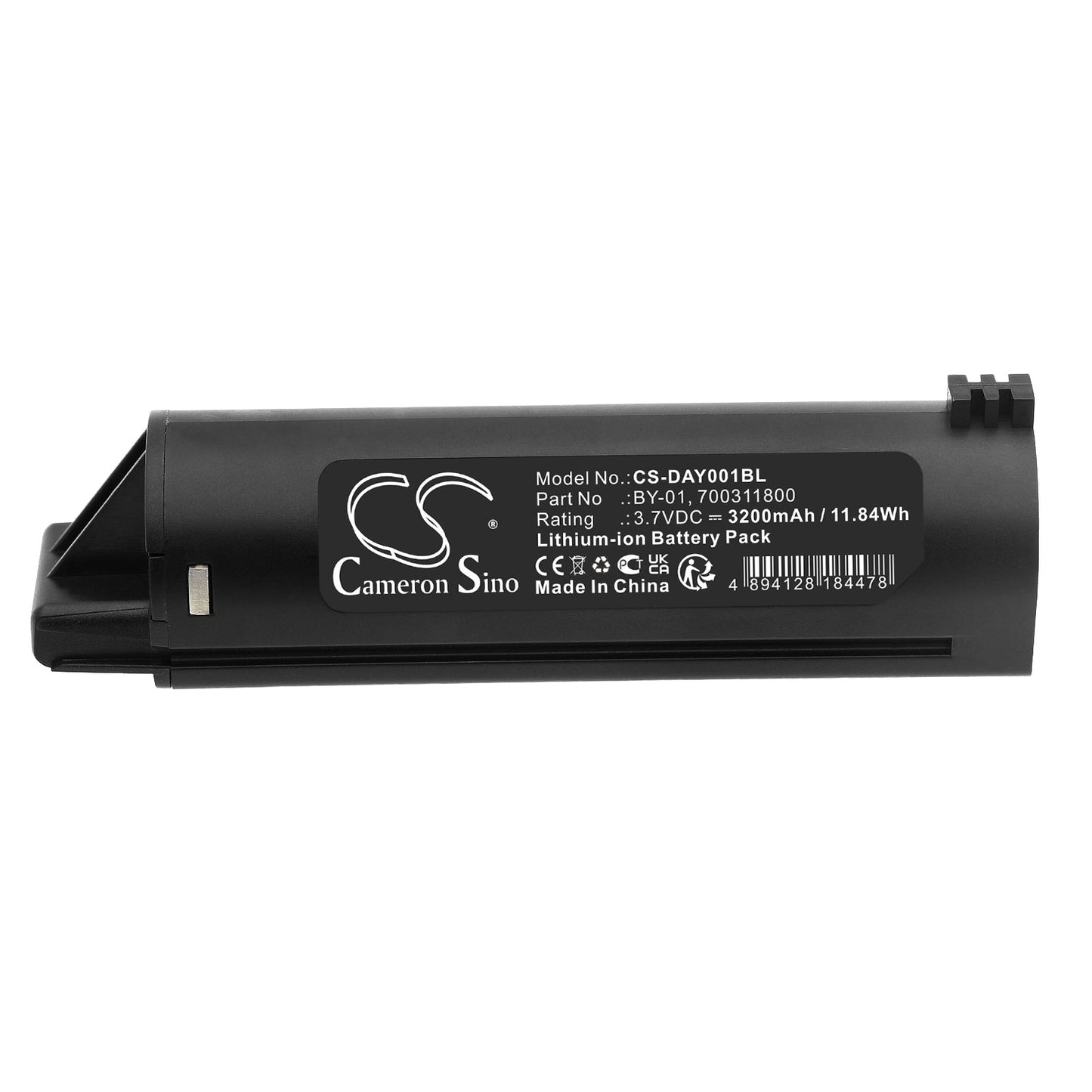 Replacement Battery for Datalogic BY-01 – Barcode Scanner – 3200mAh / 11.84Wh / 3.7V
