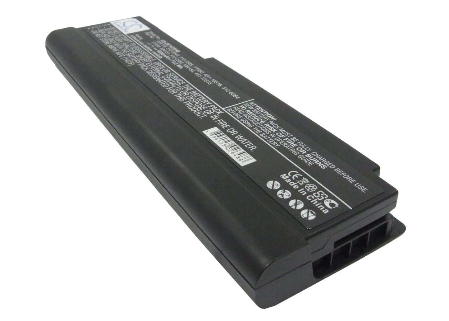 Replacement Battery for DELL Inspiron 1420 – Notebook, Laptop – 6600mAh / 11.1V
