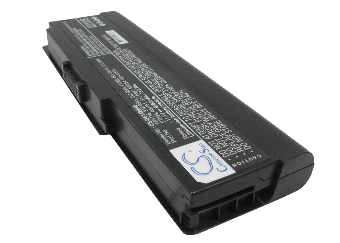 Replacement Battery for DELL Inspiron 1420 – Notebook, Laptop – 6600mAh / 11.1V