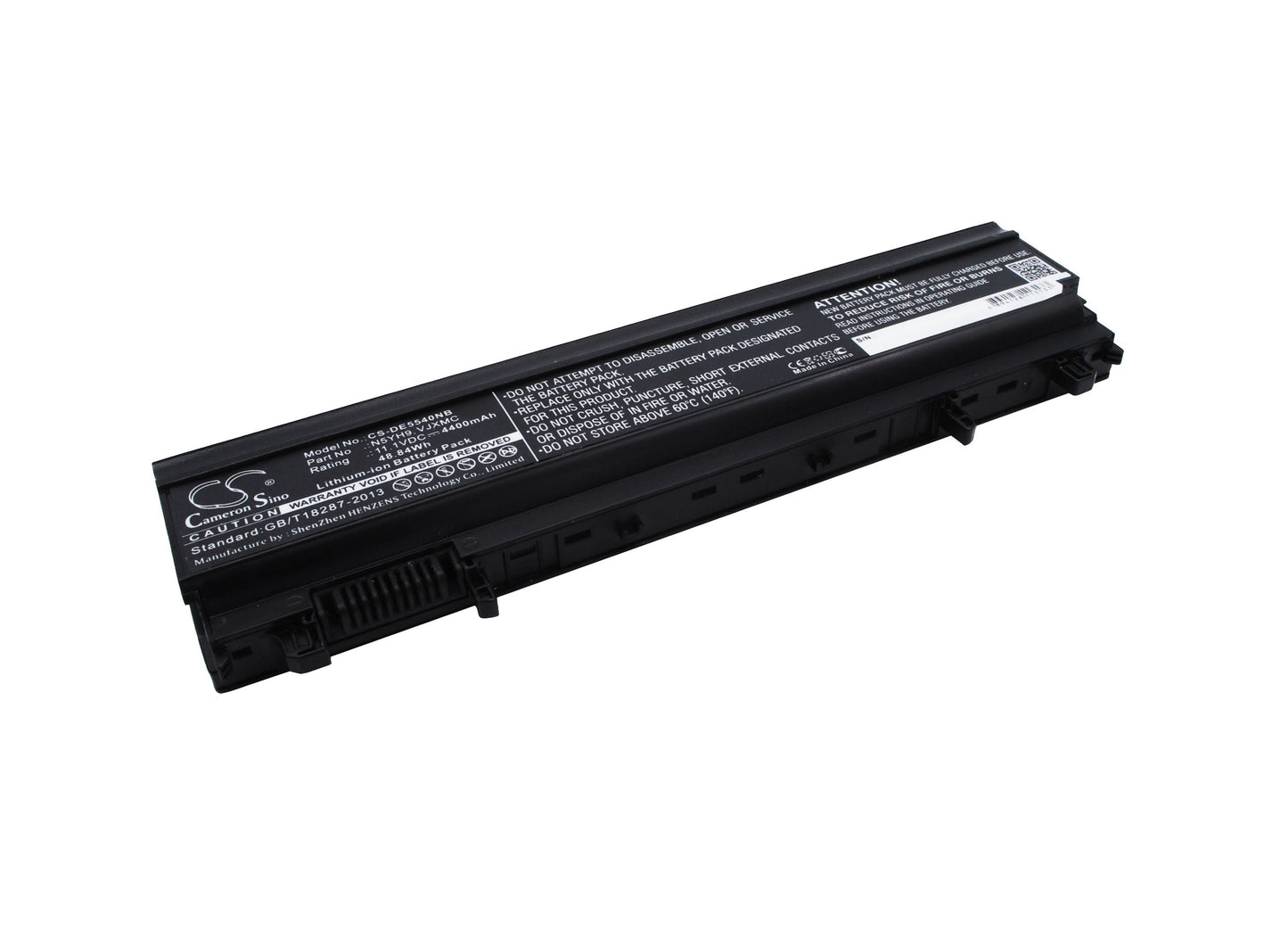 Replacement Battery for DELL Latitude 14 – Notebook, Laptop – 4400mAh / 48.84Wh / 11.1V