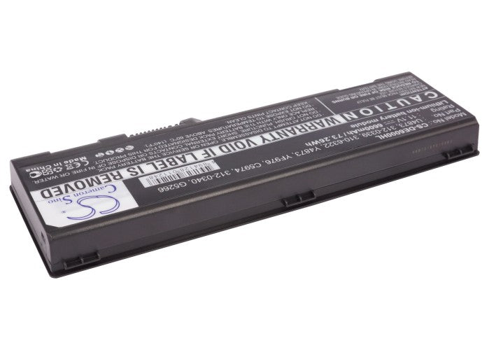 Replacement Battery for DELL  Inspiron 6000 – Notebook, Laptop – 6600mAh / 11.1V