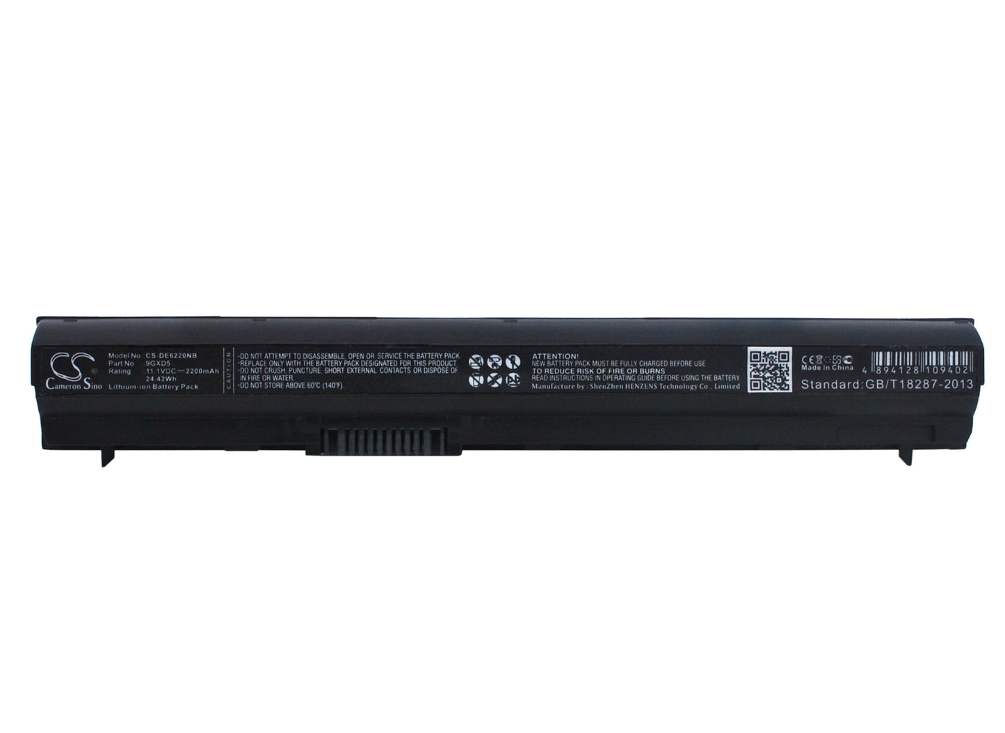 Replacement Battery for DELL Latitude E5220 – Notebook, Laptop – 2200mAh / 24.42Wh / 11.1V