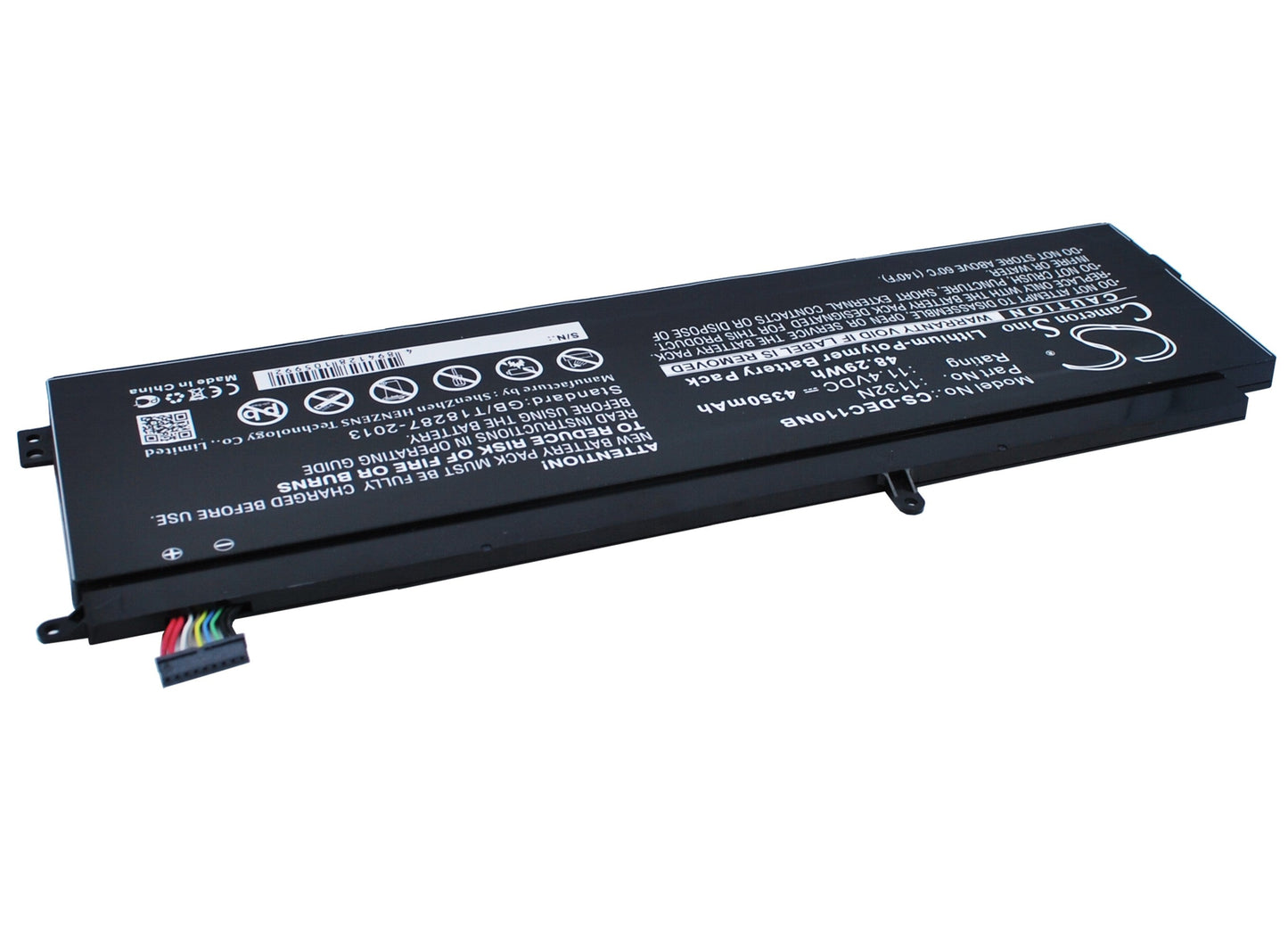 Replacement Battery for DELL  Chromebook 11 – Notebook, Laptop – 4350mAh / 49.59Wh / 11.4V