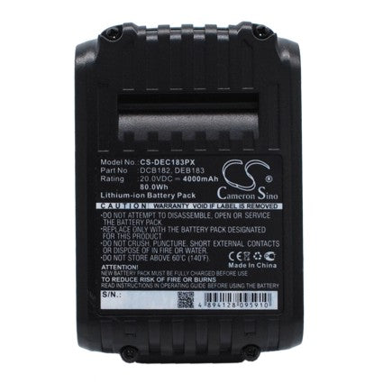 Replacement Battery for Klein Tools 1000 MCM aluminum 350 MCM aluminum, 477 ACSR cable, – 4000mAh / 80.00Wh