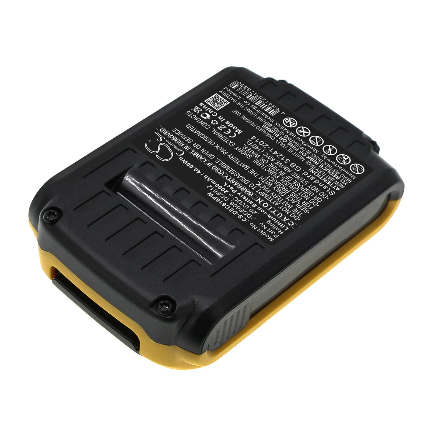 Replacement Battery for DeWalt  120V MAX – Power Tools – 2000mAh / 40.00Wh / 20.0V