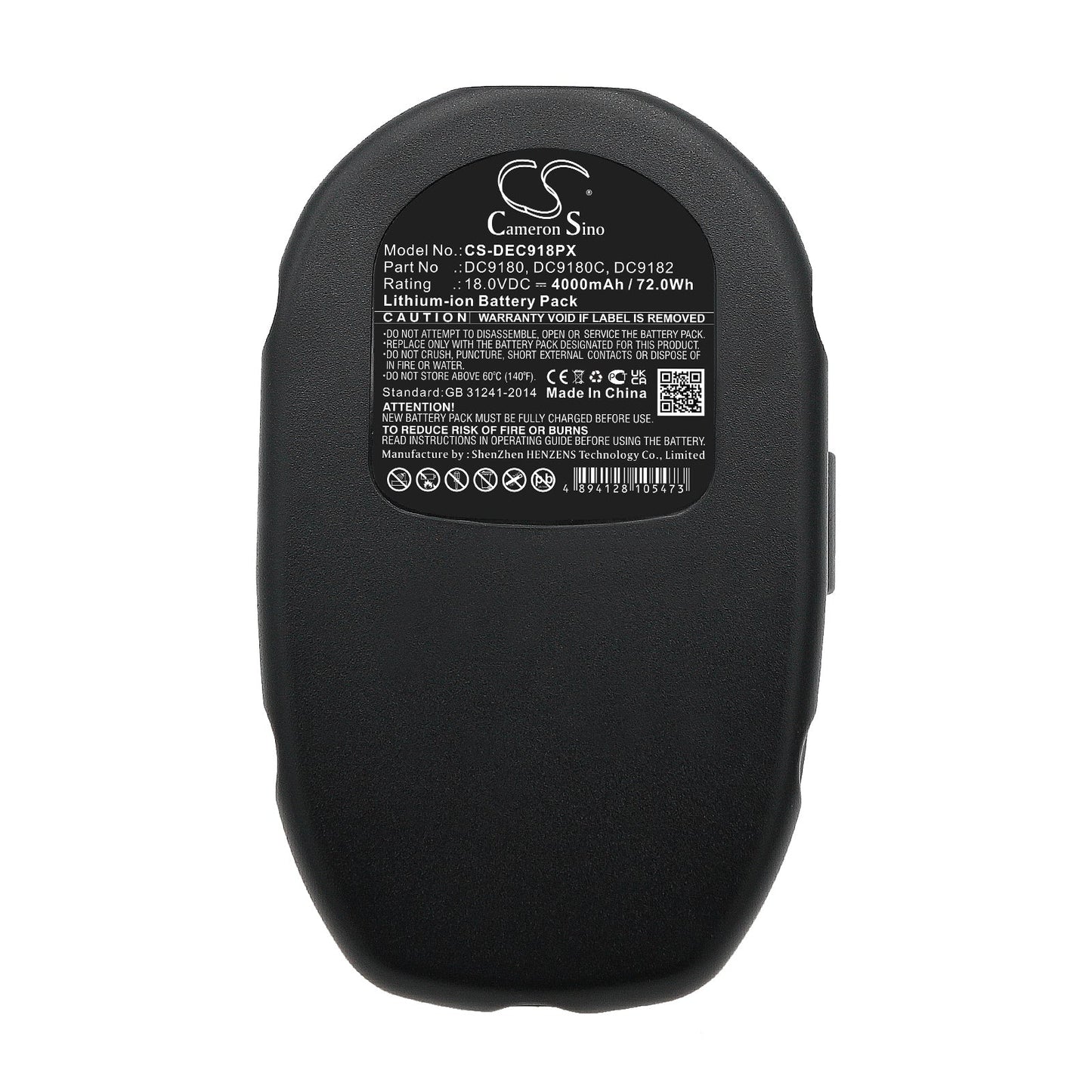 Replacement Battery for DeWalt  DCD925 – Power Tools – 4000mAh / 72.0Wh / 18.0V