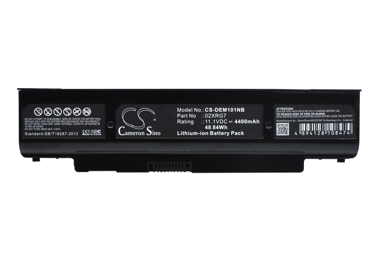 Replacement Battery for DELL  Inspiron 1120 – Notebook, Laptop – 4400mAh / 48.84Wh / 11.1V