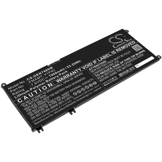 Replacement Battery for DELL  Chromebook 13 3380 – Notebook, Laptop – 7000mAh / 53.20Wh / 7.6V