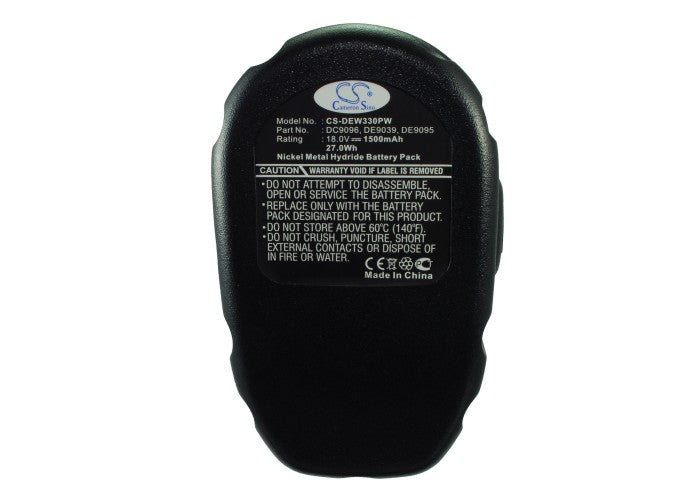 Replacement Battery for DeWalt DC020 – Power Tools – 1500mAh / 27.00Wh / 18.0V