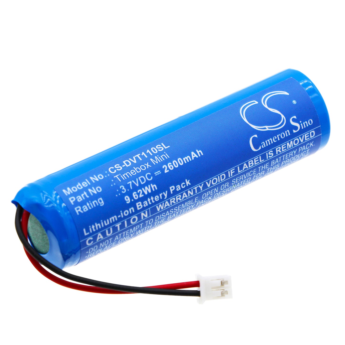 Replacement Battery for Divoom Timebox Mini – 2600mAh / 9.62Wh
