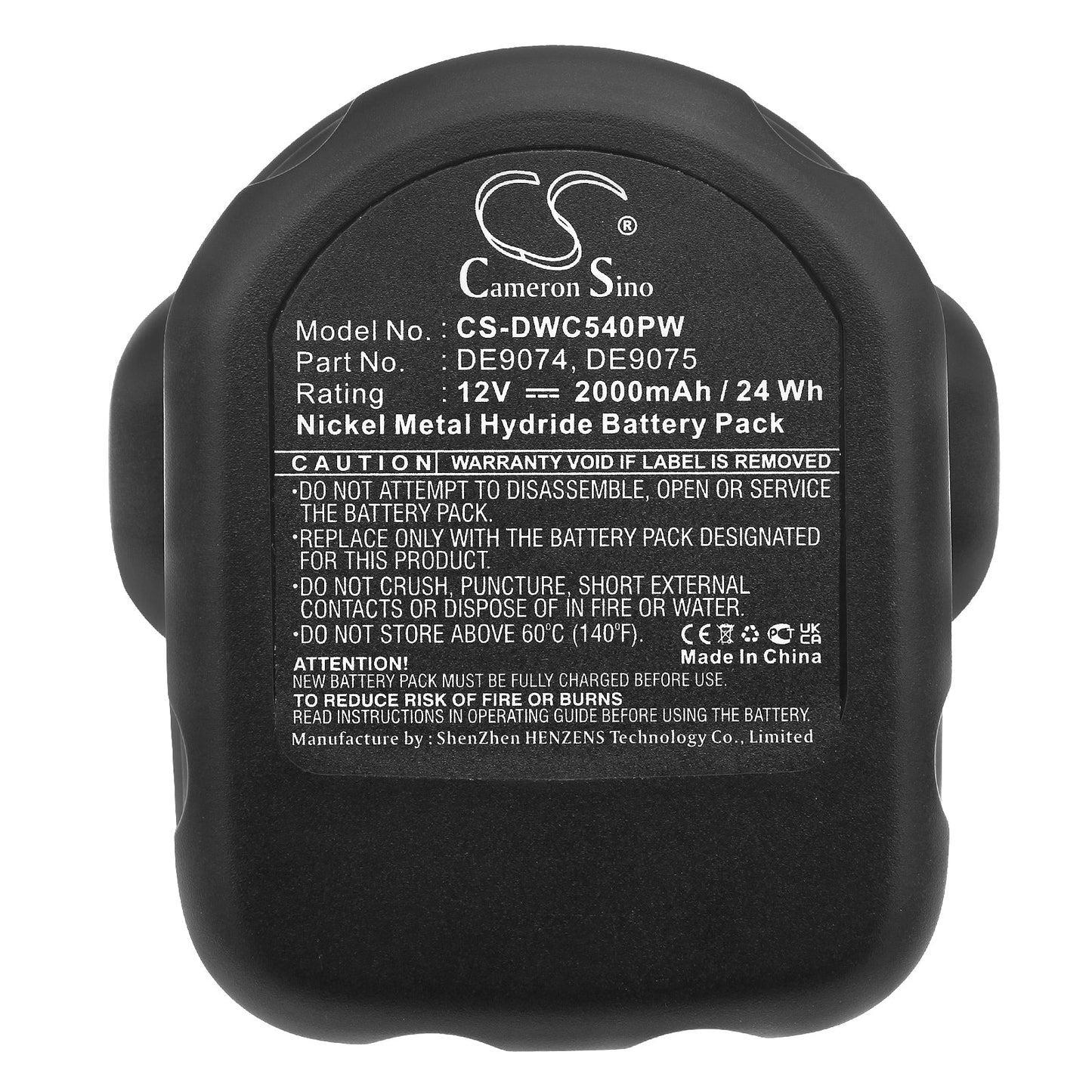 Replacement Battery for Rems Pressmaschinen – Power Tools – 2000mAh / 24.00Wh / 12.0V