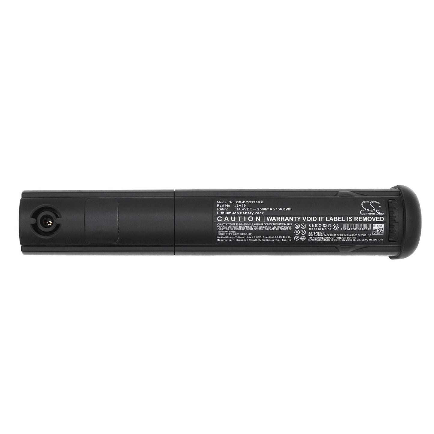 Replacement Battery for Dyson Omni-Glide – Vacuum – 2500mAh / 36.0Wh / 14.4V
