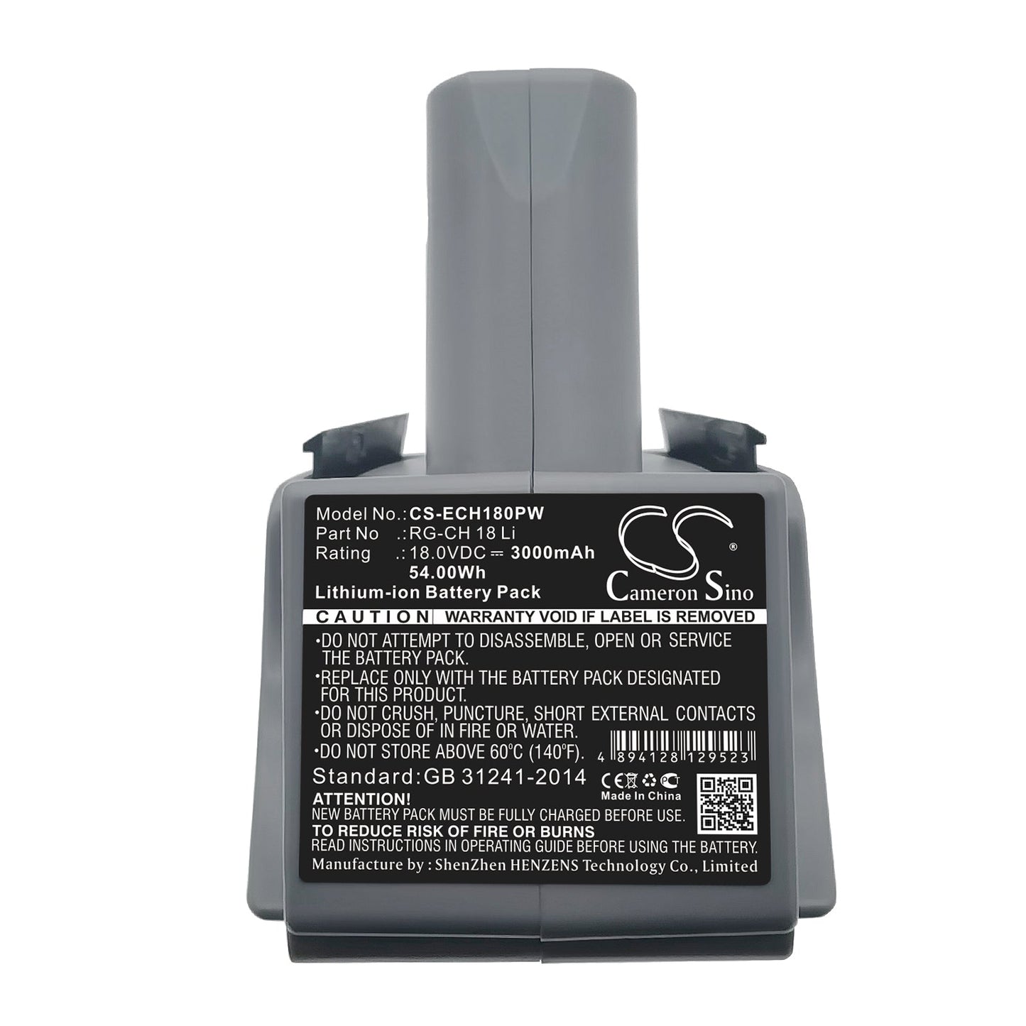 Replacement Battery for Einhell  RG-CH 18 Li – Power Tools – 3000mAh / 54.00Wh / 18.0V