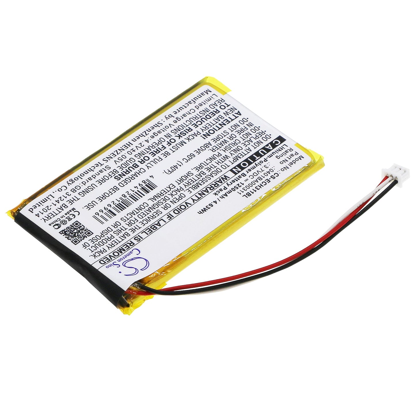 Replacement Battery for ELCA Alpi – Crane Remote Control – 1250mAh / 4.63Wh / 3.7V