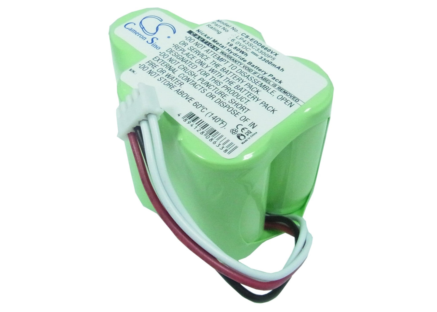 Replacement Battery for Ecovacs Deebot D62 – Vacuum – 3300mAh / 19.80Wh / 6.0V