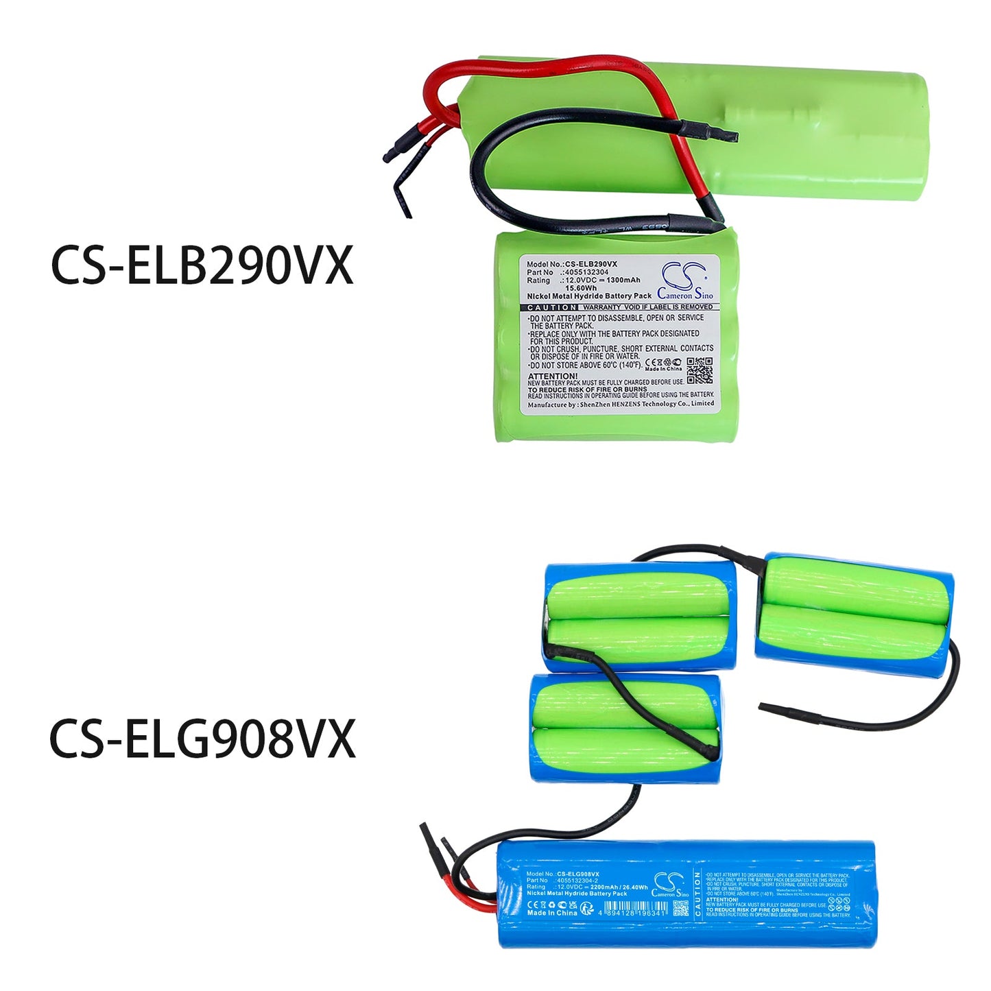 Replacement Battery for Electrolux 900165571 – Vacuum – 1300mAh / 15.60Wh / 12.0V