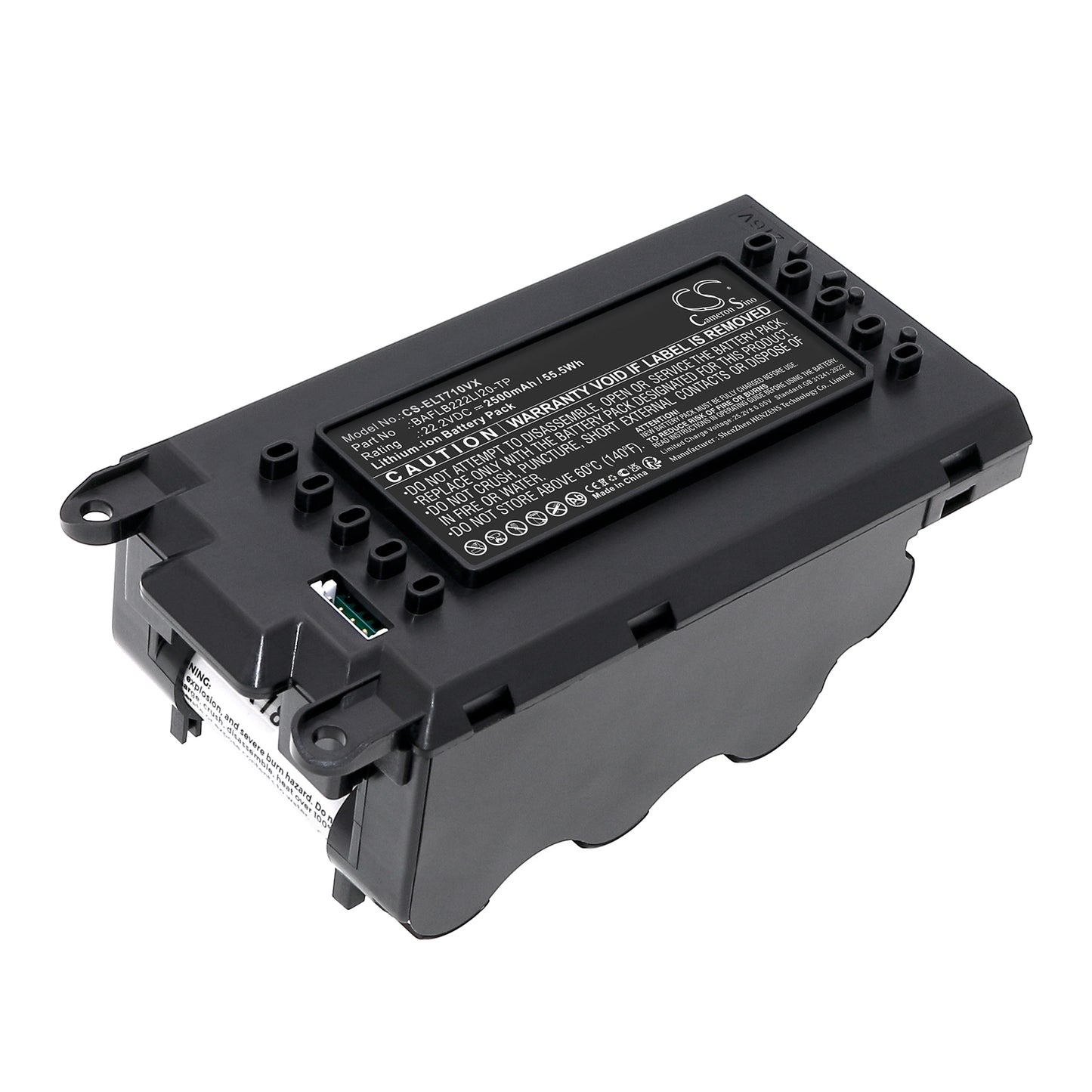 Replacement Battery for Electrolux Well Q7, WQ7, WQ71-50IB (90027755700), WQ71-ANIMA (90027755900), WQ71-GREEN (90040201900), WQ71-P50IB (90027756100), WQ71-P52IB, WQ71-P52IB (90027762100), WQ71-P52SS (90027762300) Vacuum – 2000mAh / 44.40Wh