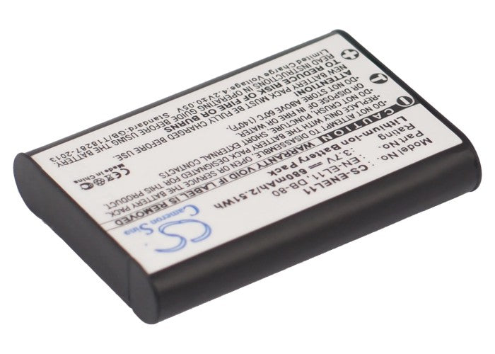 Replacement Battery for RICOH Ricoh R50 – Camera – 680mAh/2.5Wh / 3.7V