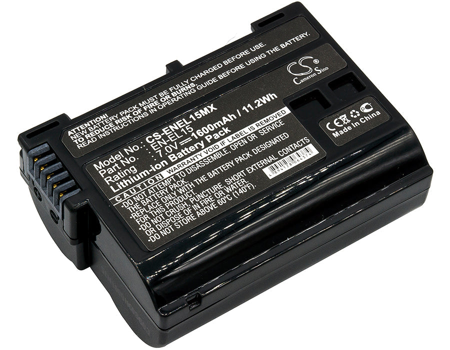 Replacement Battery for Nikon 1 V1 – Camera – 1600mAh / 11.20Wh / 7.0V