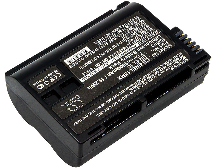 Replacement Battery for Nikon 1 V1 – Camera – 1600mAh / 11.20Wh / 7.0V