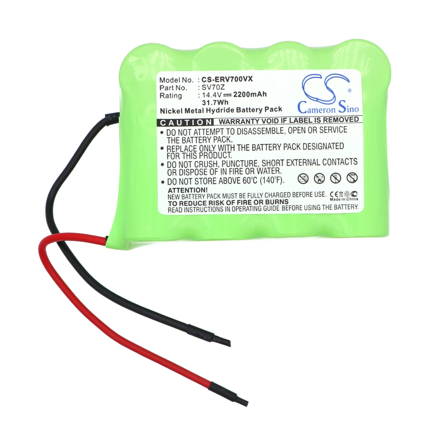 Replacement Battery for Bosch Constructa Balay Neff 751992, Move 2in1, Move 2in1 14.4V, – 2200mAh / 31.68Wh