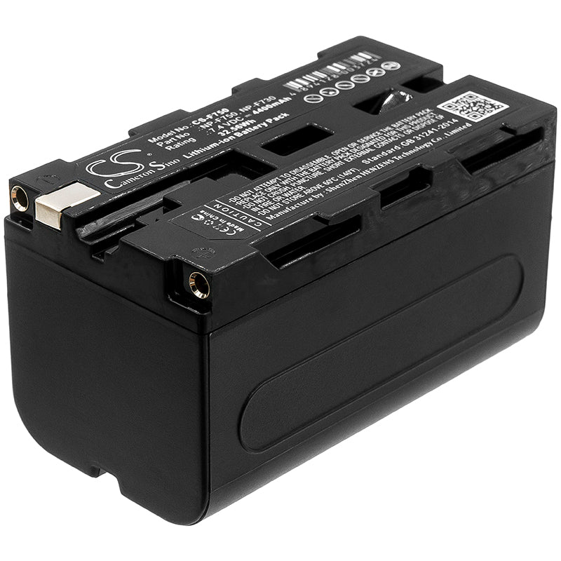 Replacement Battery for ATOMOS Ninja 10-bit DTE field recorde – Camera – 4400mAh / 32.56Wh / 7.4V