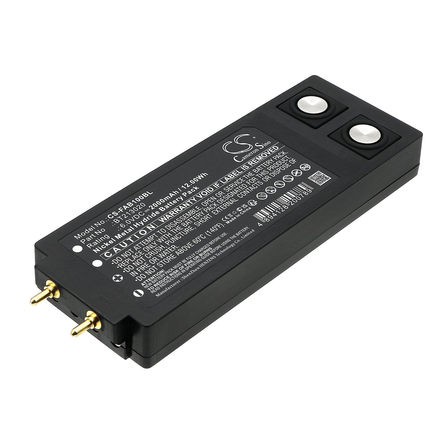 Replacement Battery for HBC TTB 10 – Crane Remote Control – 2000mAh / 12.00Wh / 6.0V