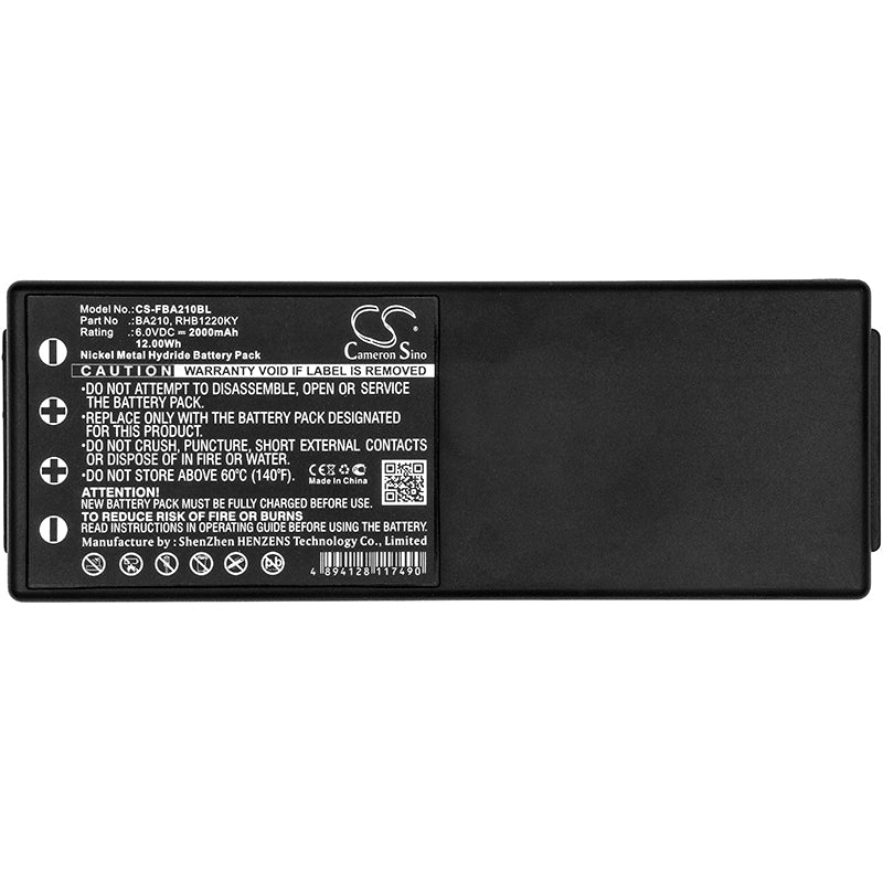 Replacement Battery for HBC BA14061 – Crane Remote Control – 2000mAh / 12.00Wh / 6.0V