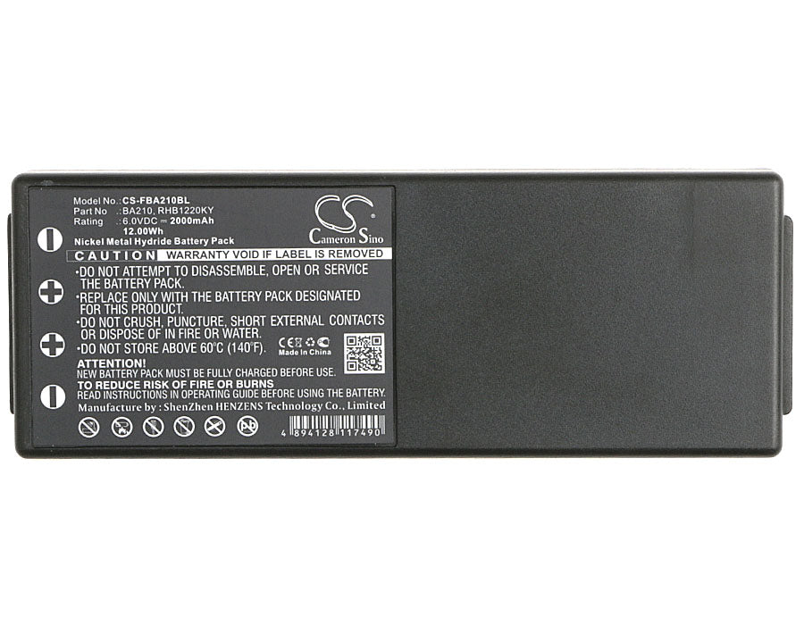 Replacement Battery for HBC BA14061 – Crane Remote Control – 2000mAh / 12.00Wh / 6.0V