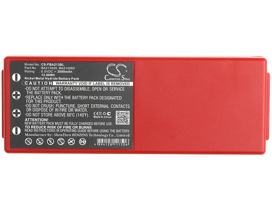Replacement Battery for HBC BA14061 – Crane Remote Control – 2000mAh / 12.00Wh / 6.0V