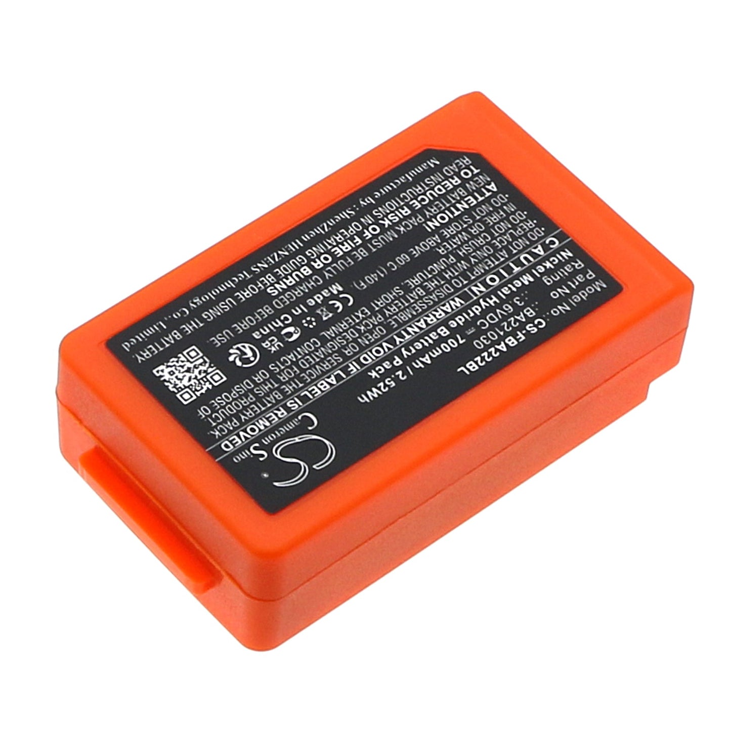 Replacement Battery for HBC Patrol S – Crane Remote Control – 700mAh / 2.52Wh / 3.6V