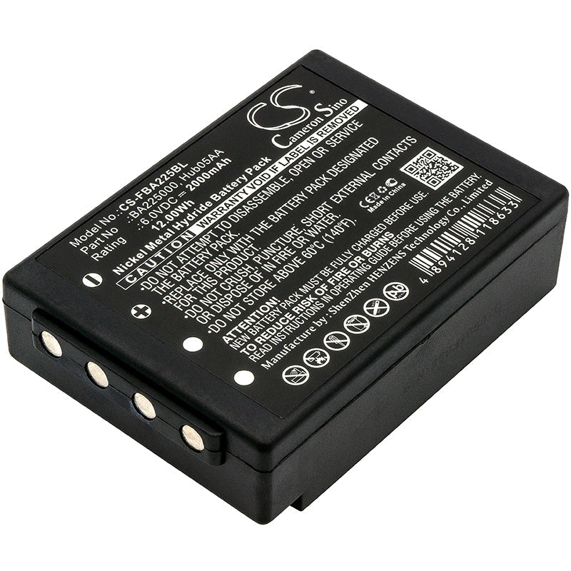 Replacement Battery for HBC FBFUB09N – Crane Remote Control – 2000mAh / 12.0Wh / 6.0V