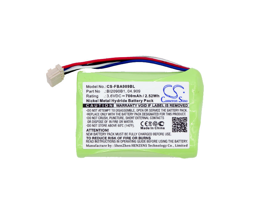 Replacement Battery for HBC Cubix – Crane Remote Control – 700mAh / 2.52Wh / 3.6V
